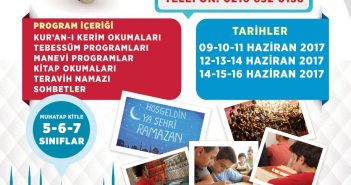 Ramazan İhya Kampları Başlıyor.