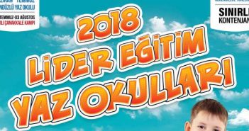 Lider Eğitim 2018 Yaz Okulları Başlıyor
