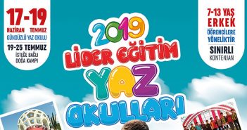 Lider Eğitim 2019 Yaz Okulları Başlıyor!..