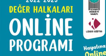 DEĞER HALKALARI ONLİNE PROGRAMI