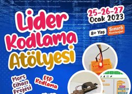 LİDER KODLAMA ATÖLYESİ BAŞLIYOR!